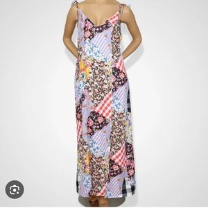 Jaded London Patchwork Maxi Slip Dress – Size M, NWT